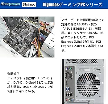 Amazon.co.jp: 【整備済み品】ゲーミングPC デスクトップ